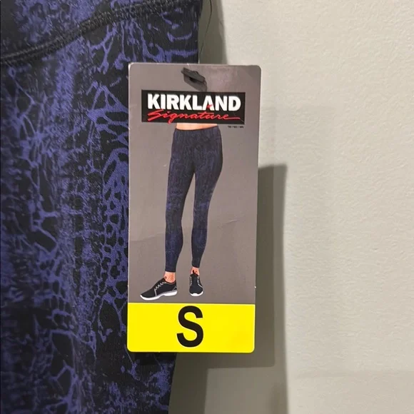 Kirkland Signature Blue Patterned Leggings - Picture 2 of 3
